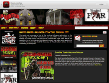 Tablet Screenshot of kchauntedhouses.com